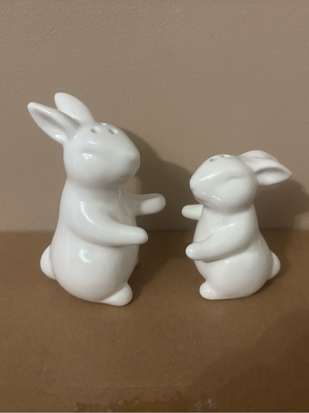 Adorable Bunny Salt & Pepper Shakers